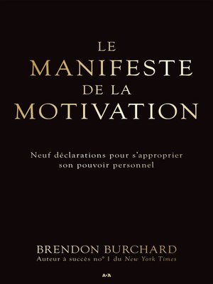 cover image of Le manifeste de la motivation